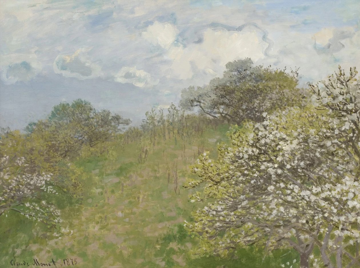 Spring, 1873 by Claude Monet