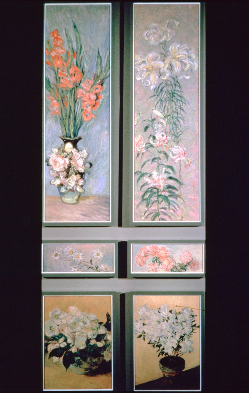 Set of door panels by Claude Monet