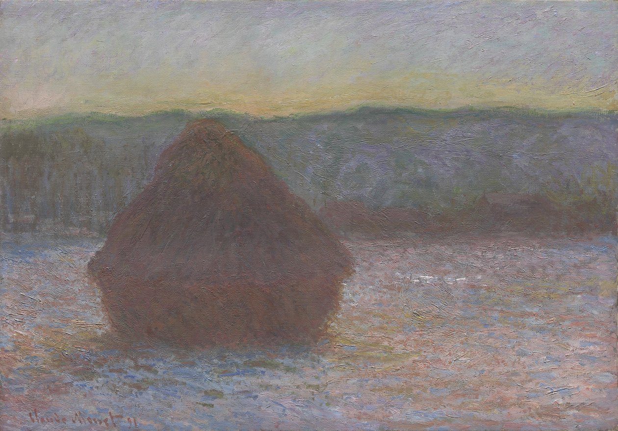 Stack of Wheat by Claude Monet