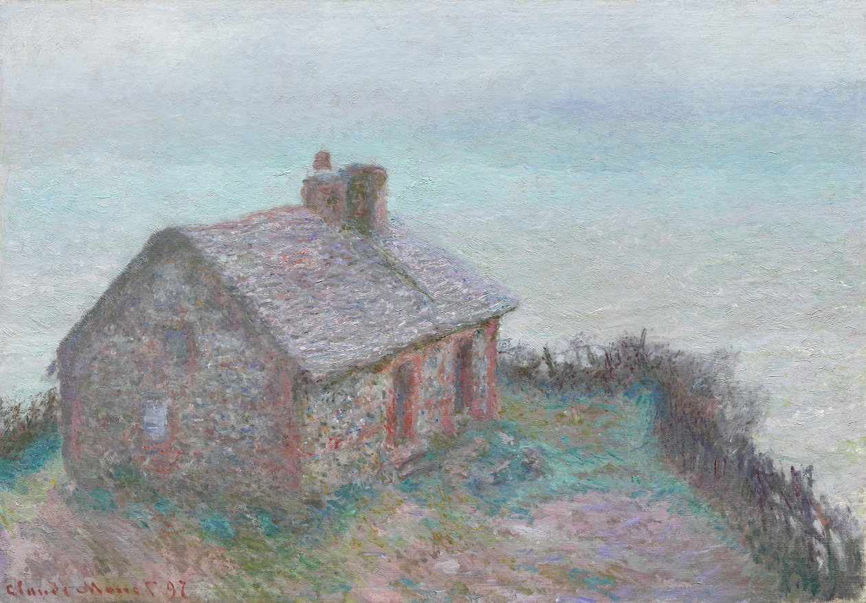 The Customs House at Varengeville by Claude Monet