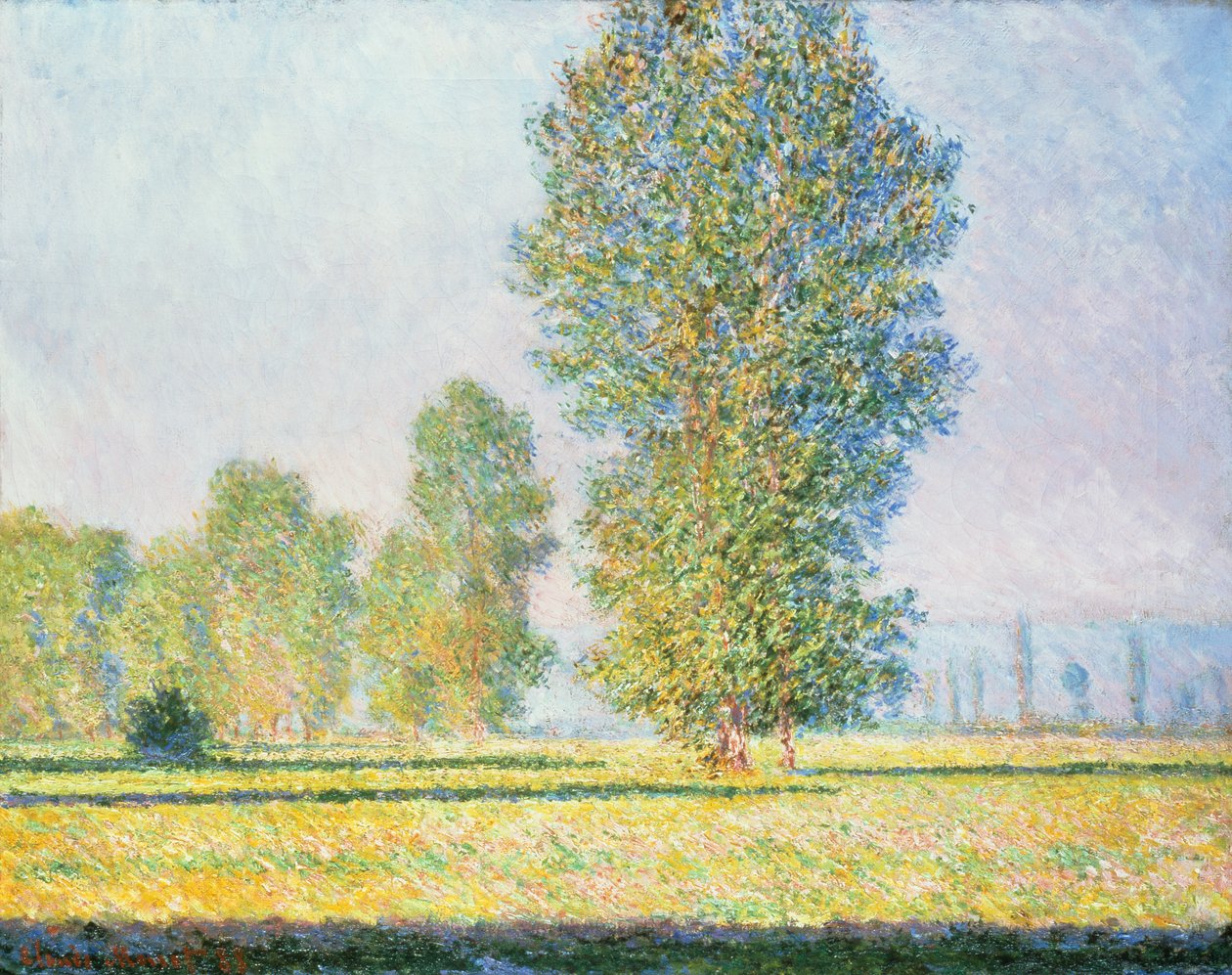 The Meadow of Limetz by Claude Monet
