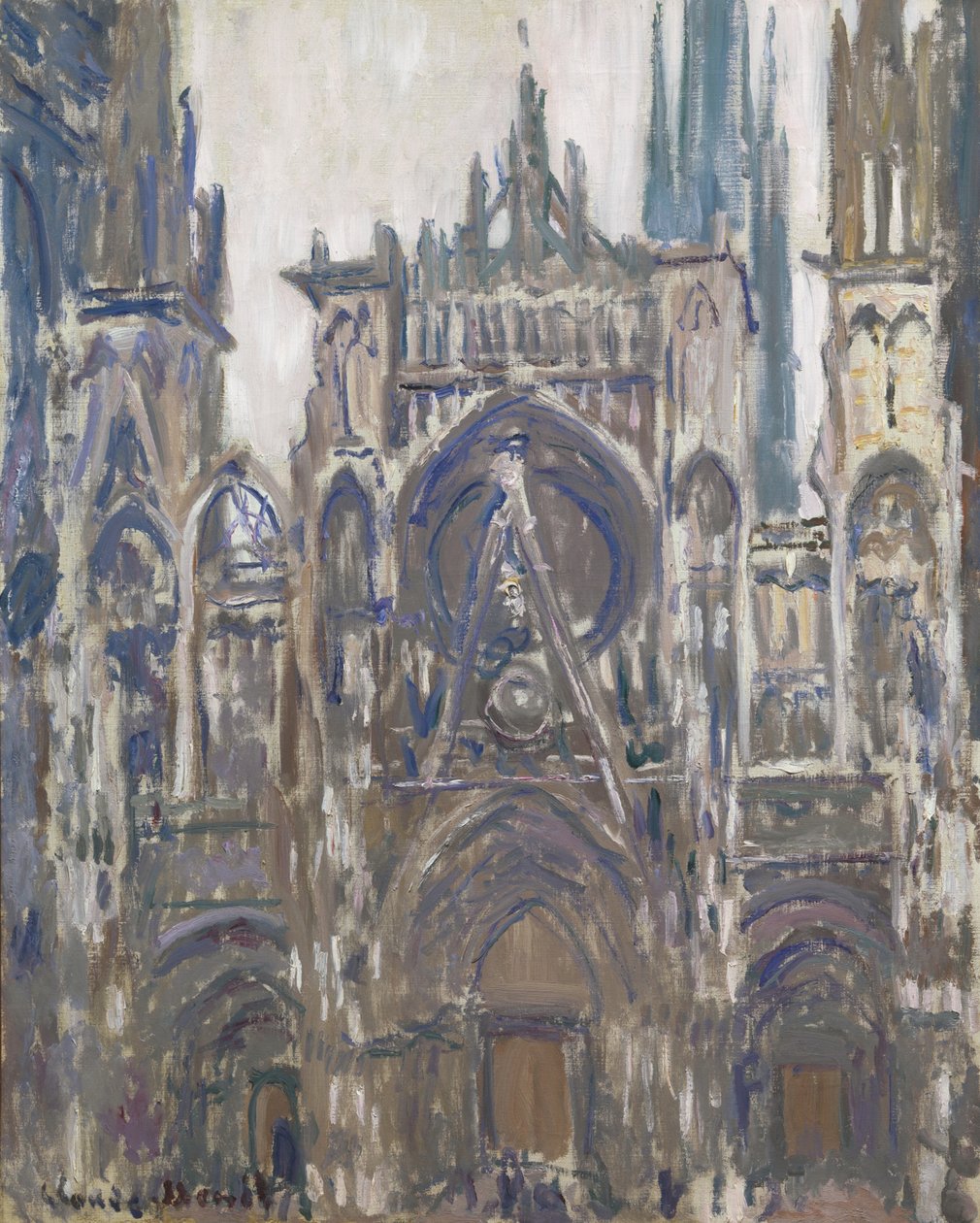 The Rouen Cathedral by Claude Monet