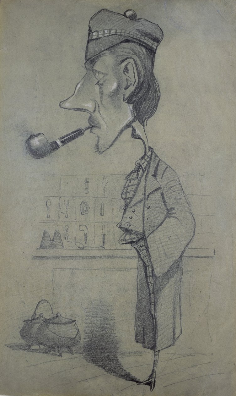 The Scotsman with a Pipe by Claude Monet