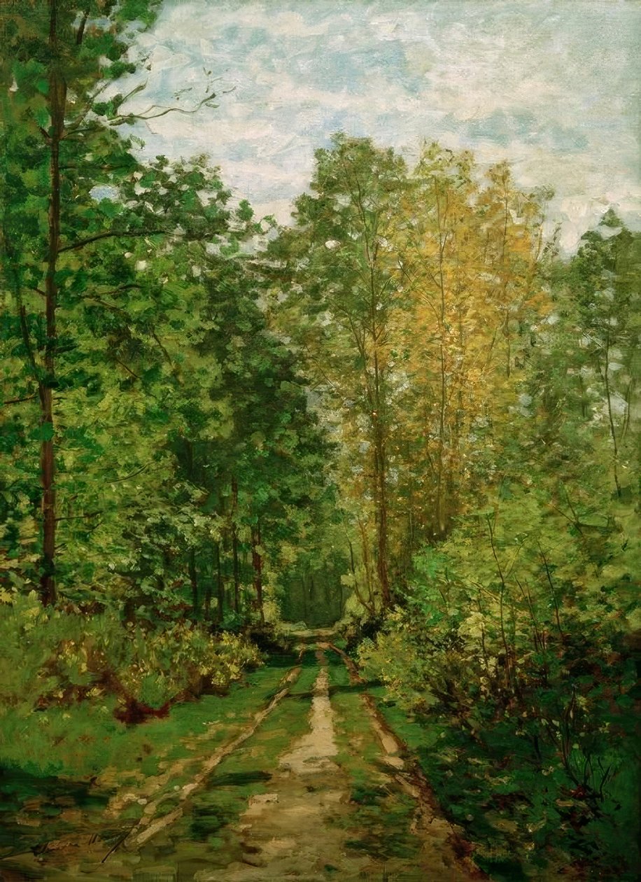 Forest Path by Claude Monet