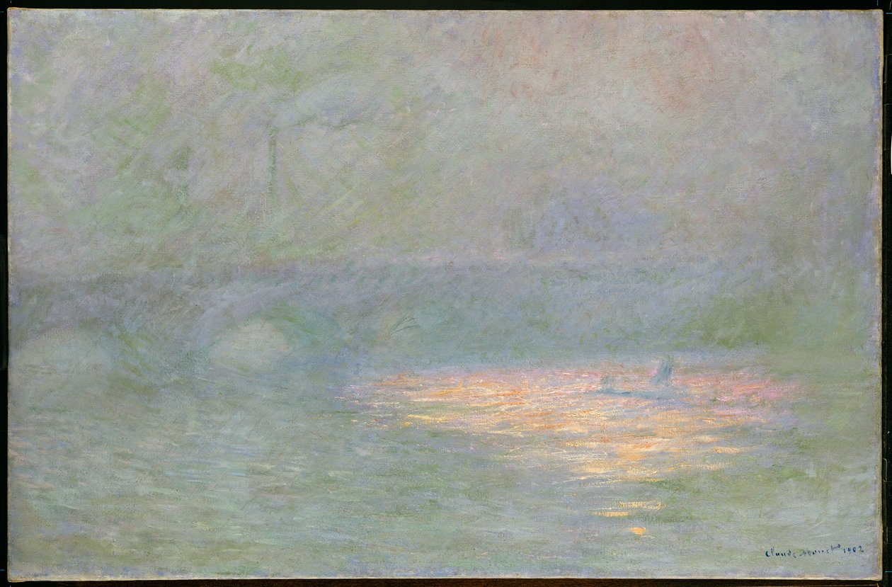 Waterloo Bridge by Claude Monet