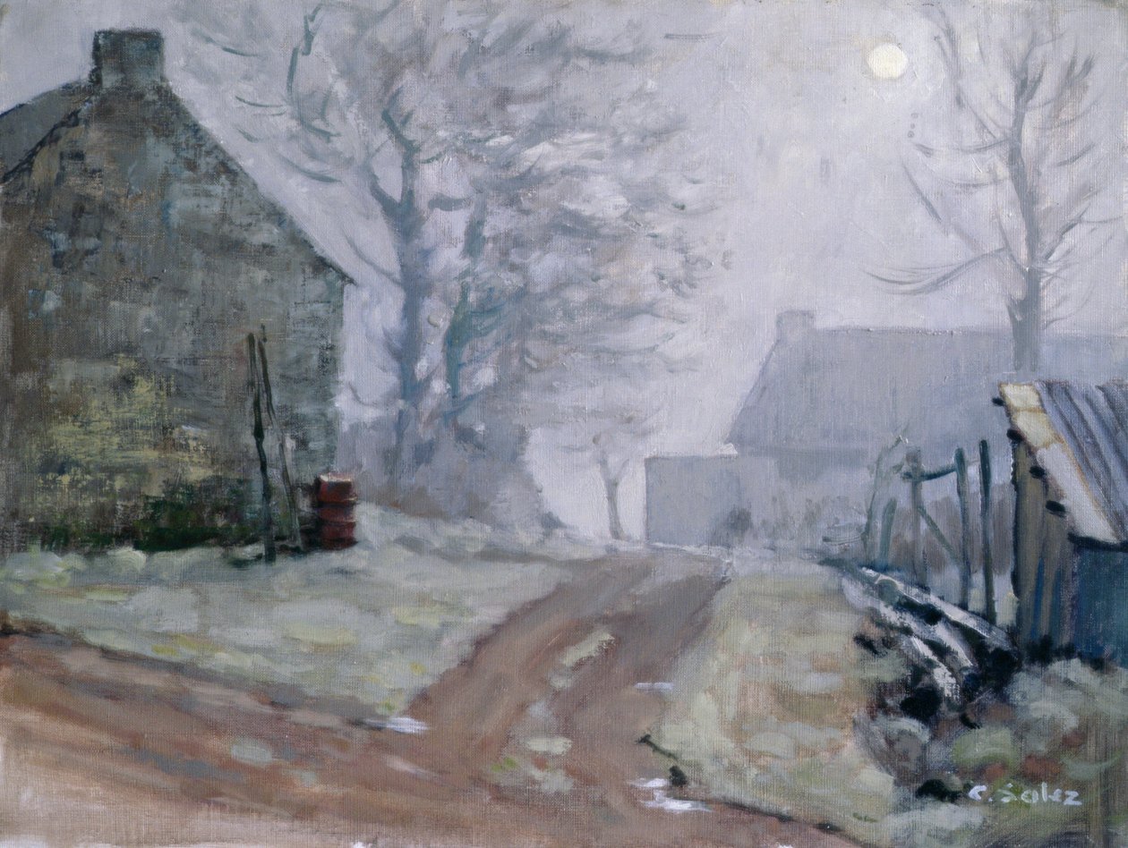 Winter in Broceliande by Claude Salez