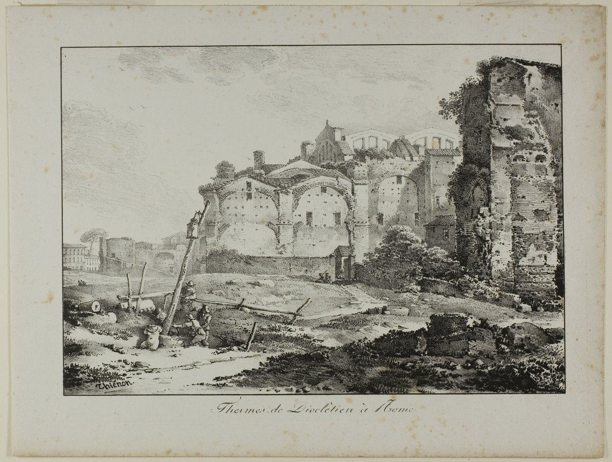 Baths of Diocletian, Rome by Claude Thienon