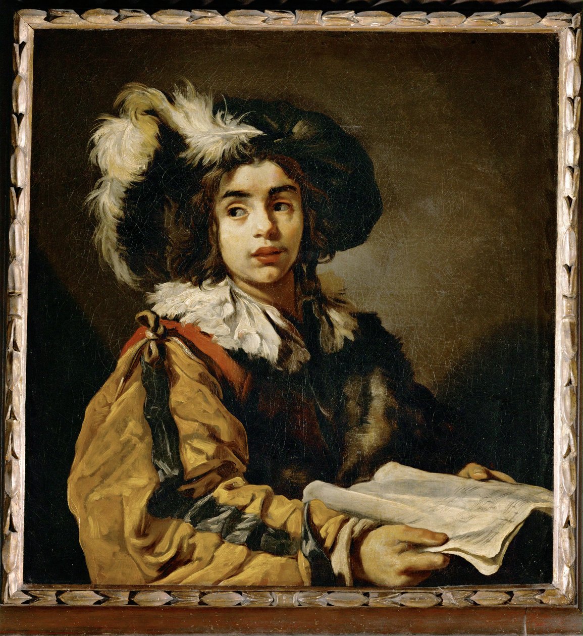 The Young Singer by Claude Vignon