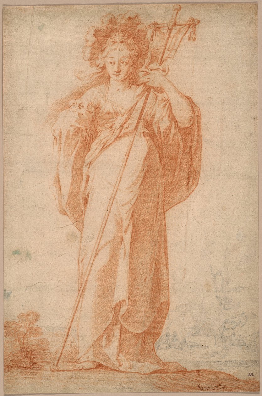 The Cuman Sibyl by Claude Vignon