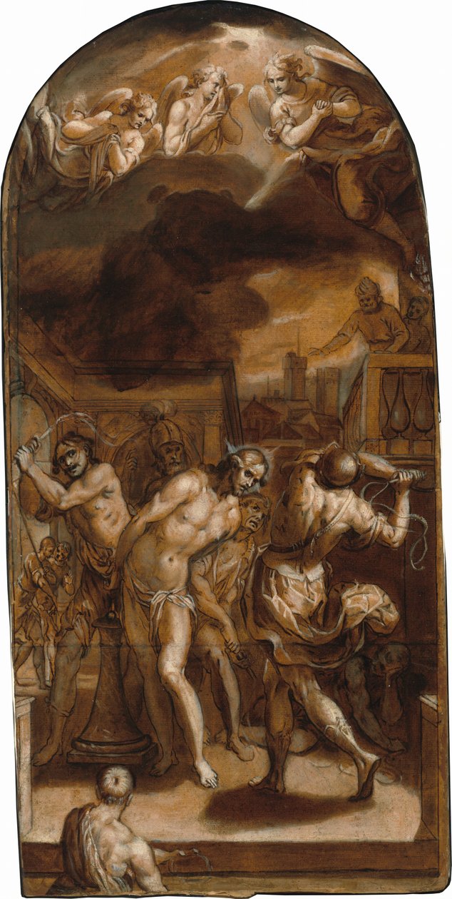 The Flagellation of Christ by Claudio Ridolfi