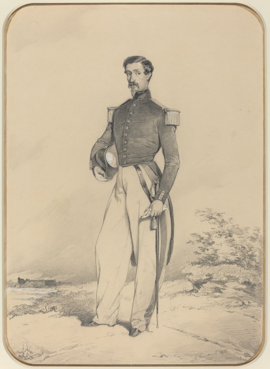 French Officer by Célestin Nanteuil