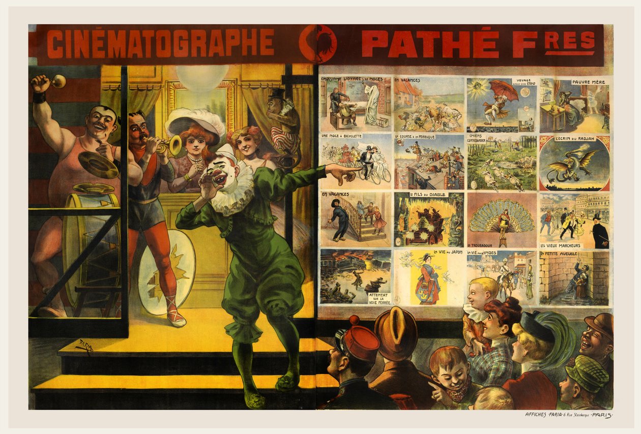 Cinématographe Pathé by Cândido de Faria