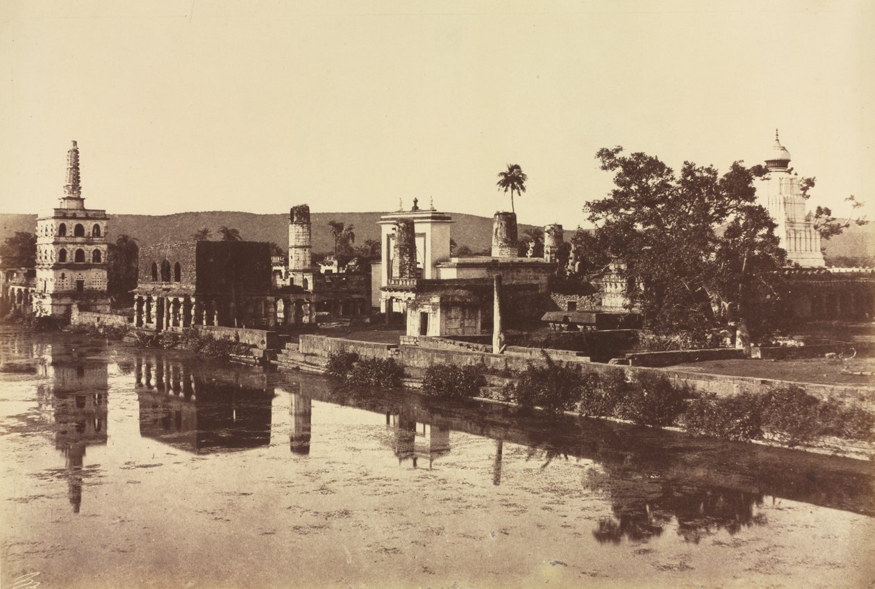 Tank and Temples at Bunshunkuree by Col. Thomas Biggs