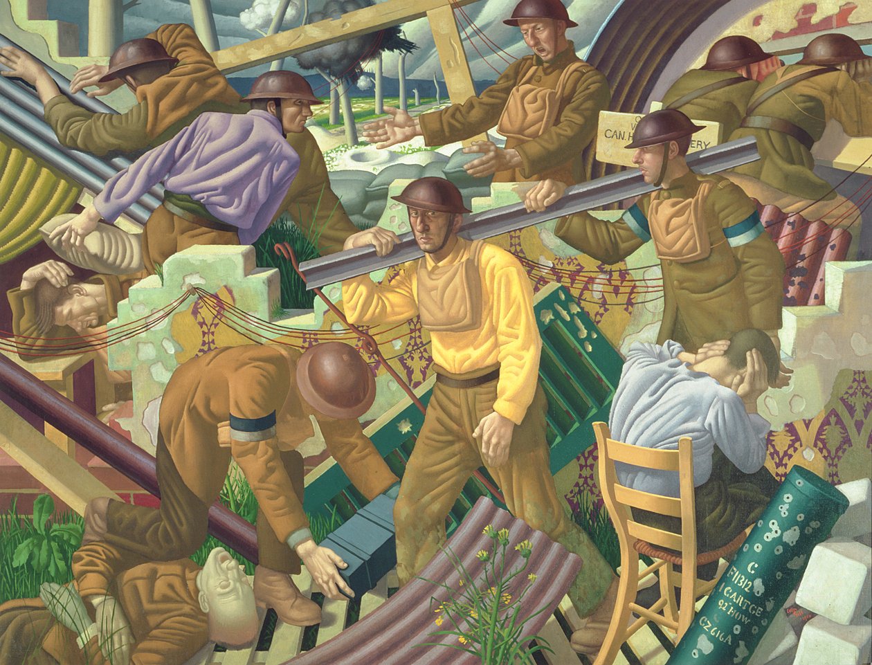 Canadian Observation Post by Colin Unwin Gill