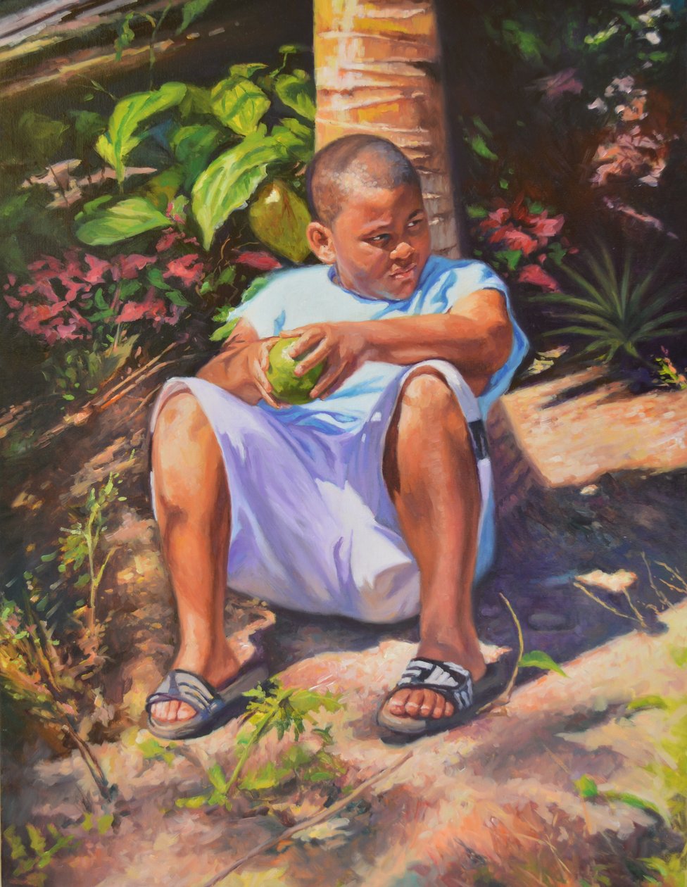 Boy, Breadfruit, Coconut by Colin Bootman