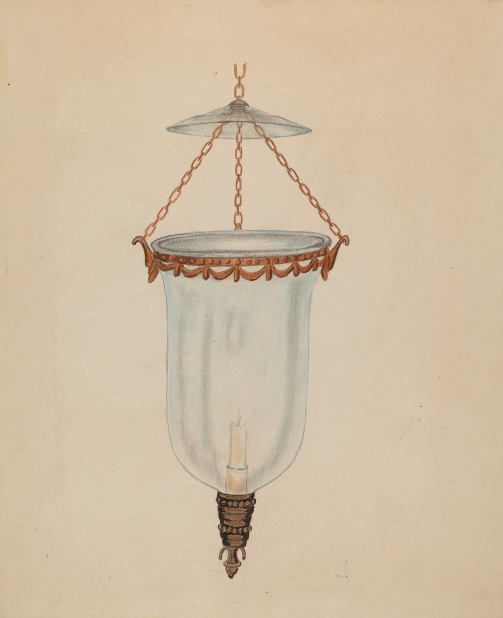 Candle Chandelier by Columbus Simpson