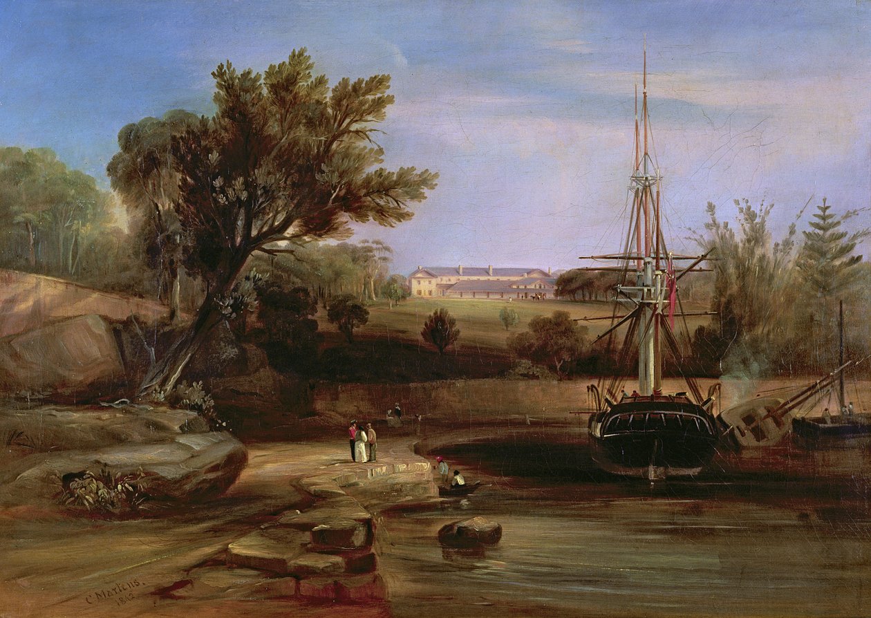 Sydney Cove, 1842 by Conrad Martens