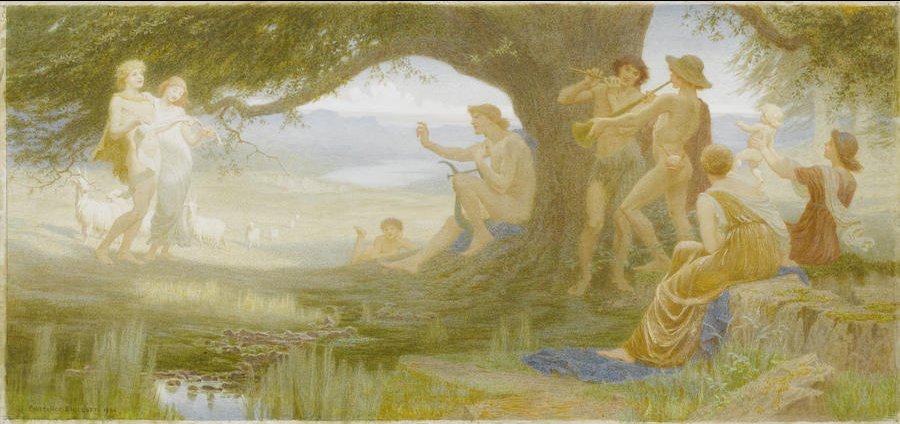 The Herdsmen of Admetus by Constance Phillott