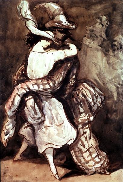 The Dancers by Constantin Guys