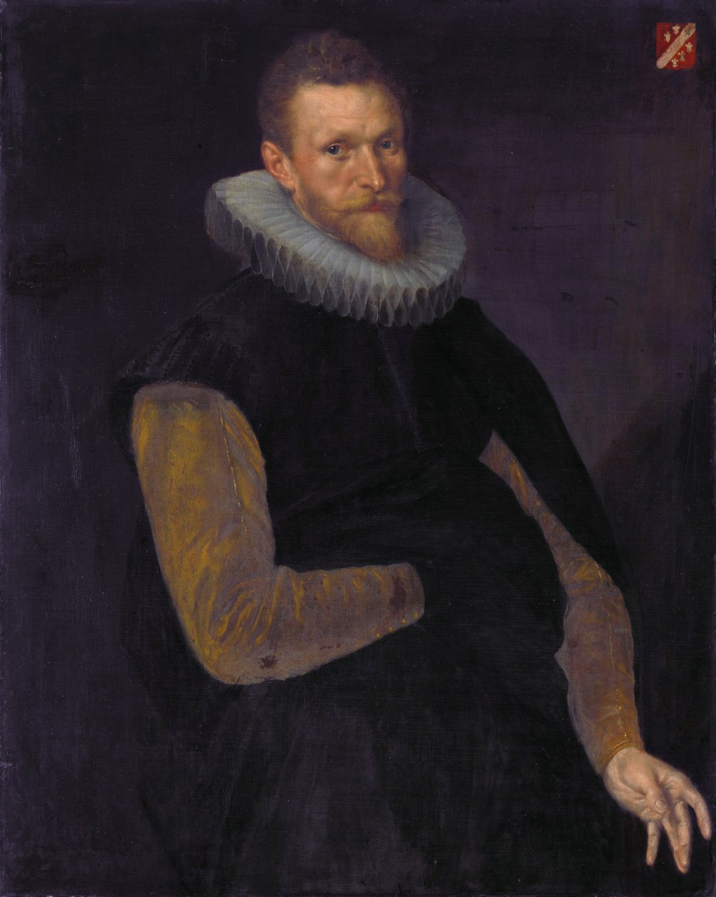 Portrait of Jacob Cornelisz. Banjaert (1564-1638) by Cornelis Ketel