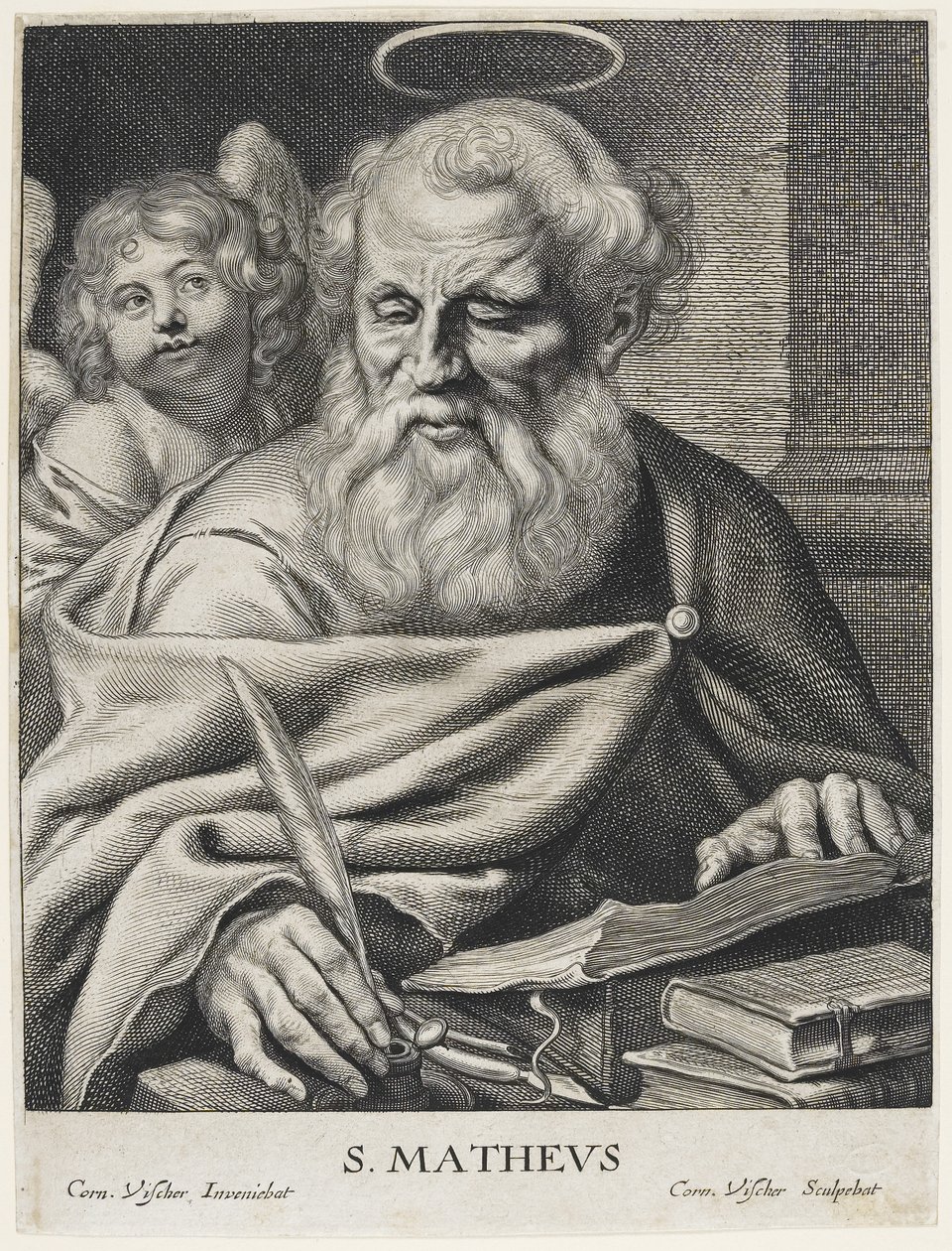 St. Matthew by Cornelis Visscher
