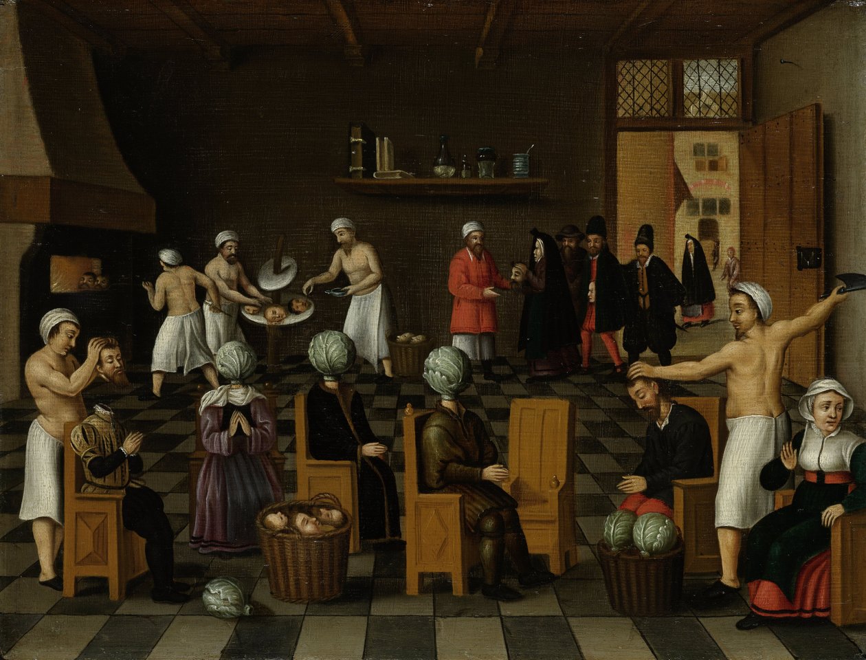 The Legend of the Baker of Eeklo by Cornelis van Dalem  