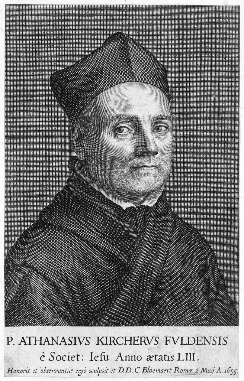 Athanasius Kircher by Cornelis Bloemaert