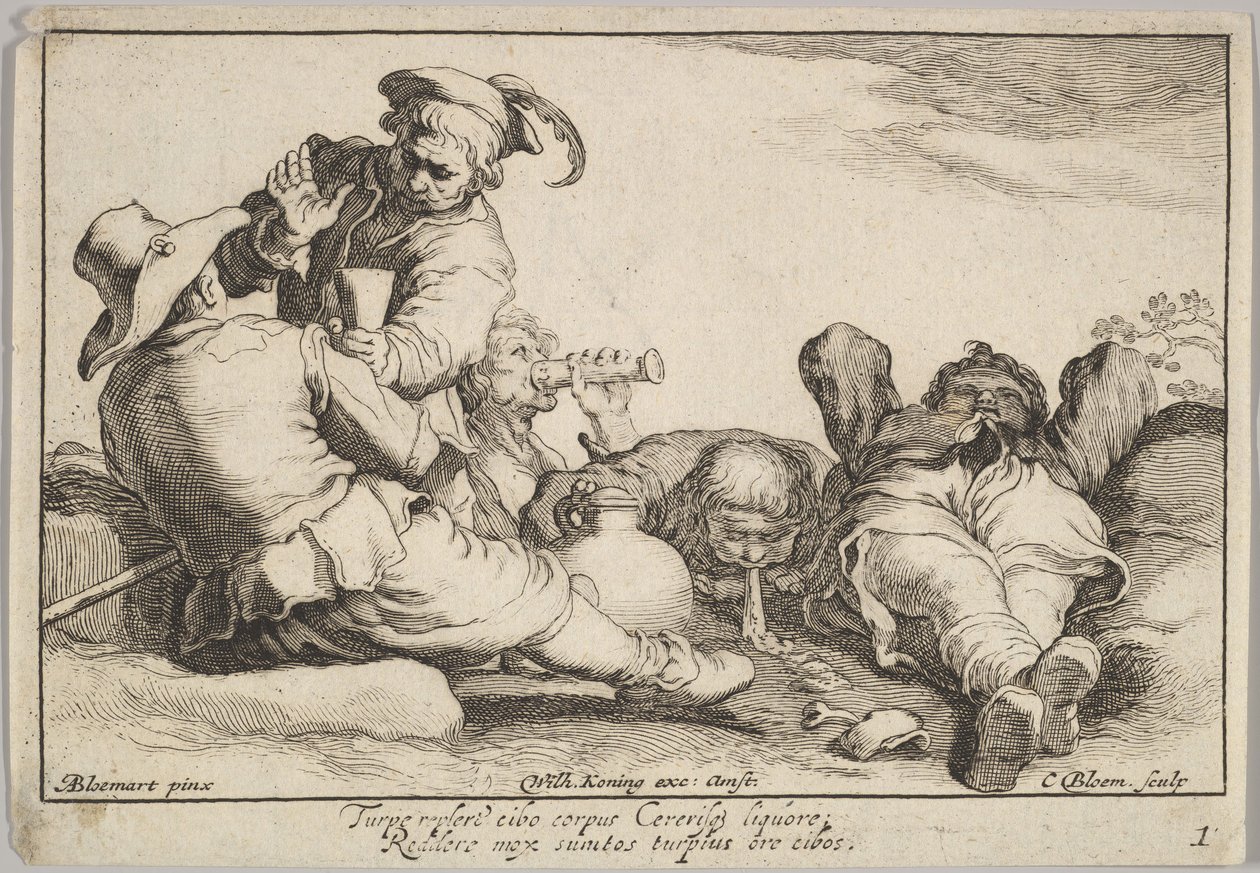 Pleasures of Occupation by Cornelis Bloemaert