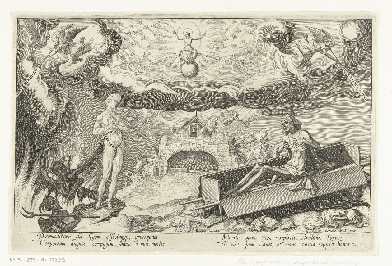 Last Judgment by Cornelis Boel