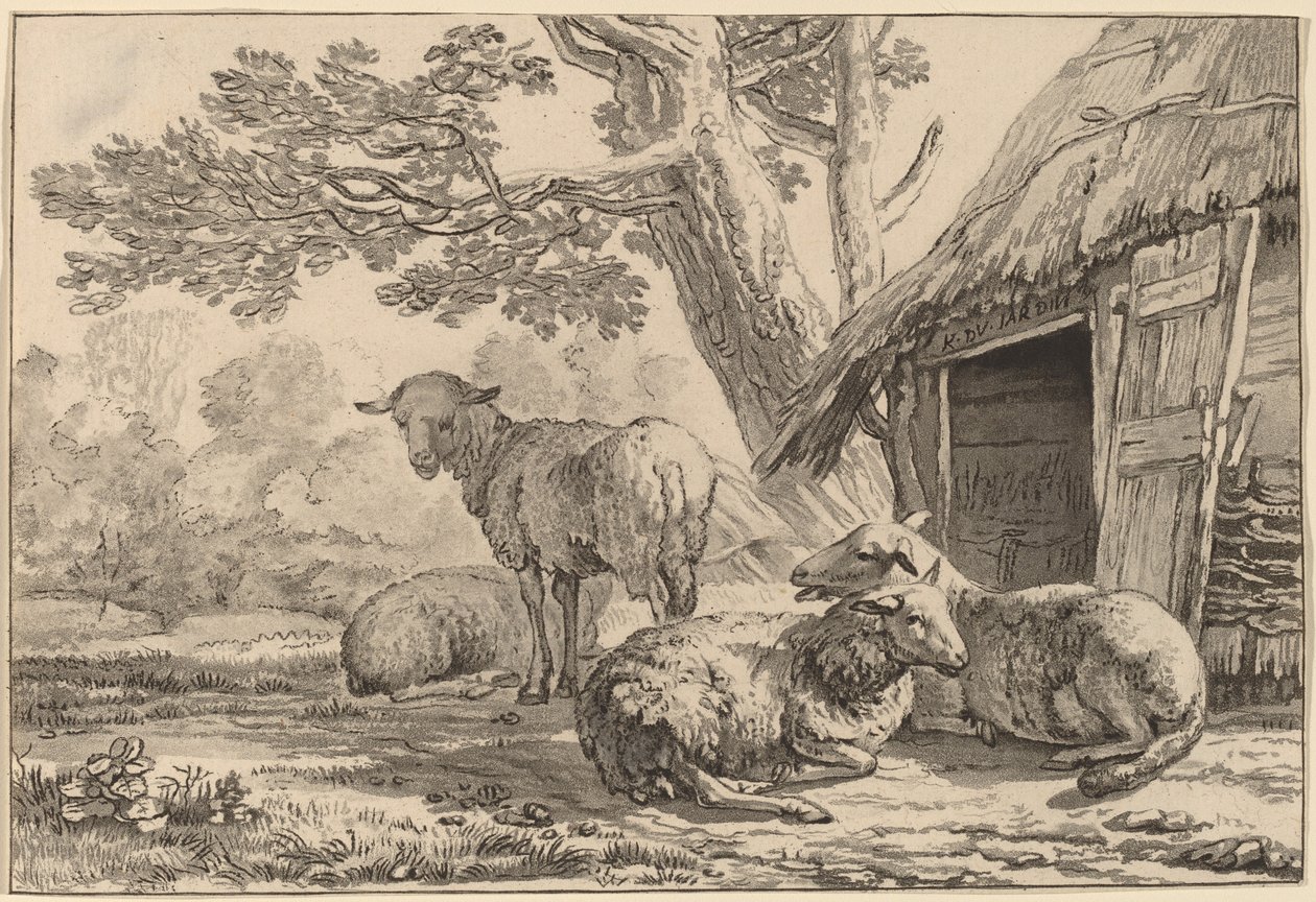 Sheepcote by Cornelis Brouwer
