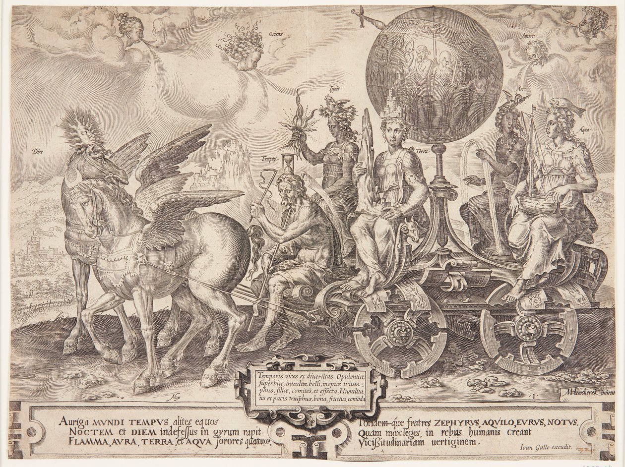 The Triumph of the World by Cornelis Cort