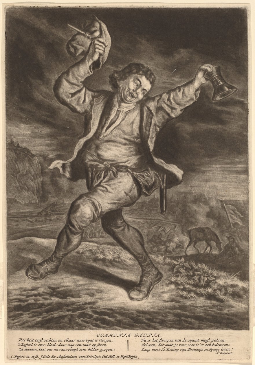 The Happy Patriot by Cornelis Dusart