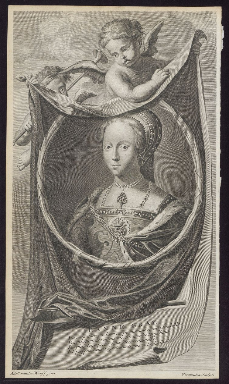 Jane Grey by Cornelis Martinus Vermeulen