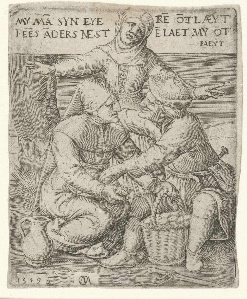 Allegory of Adultery by Cornelis Massijs