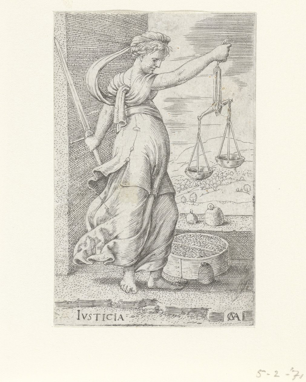 Justitia (Justice) by Cornelis Massys