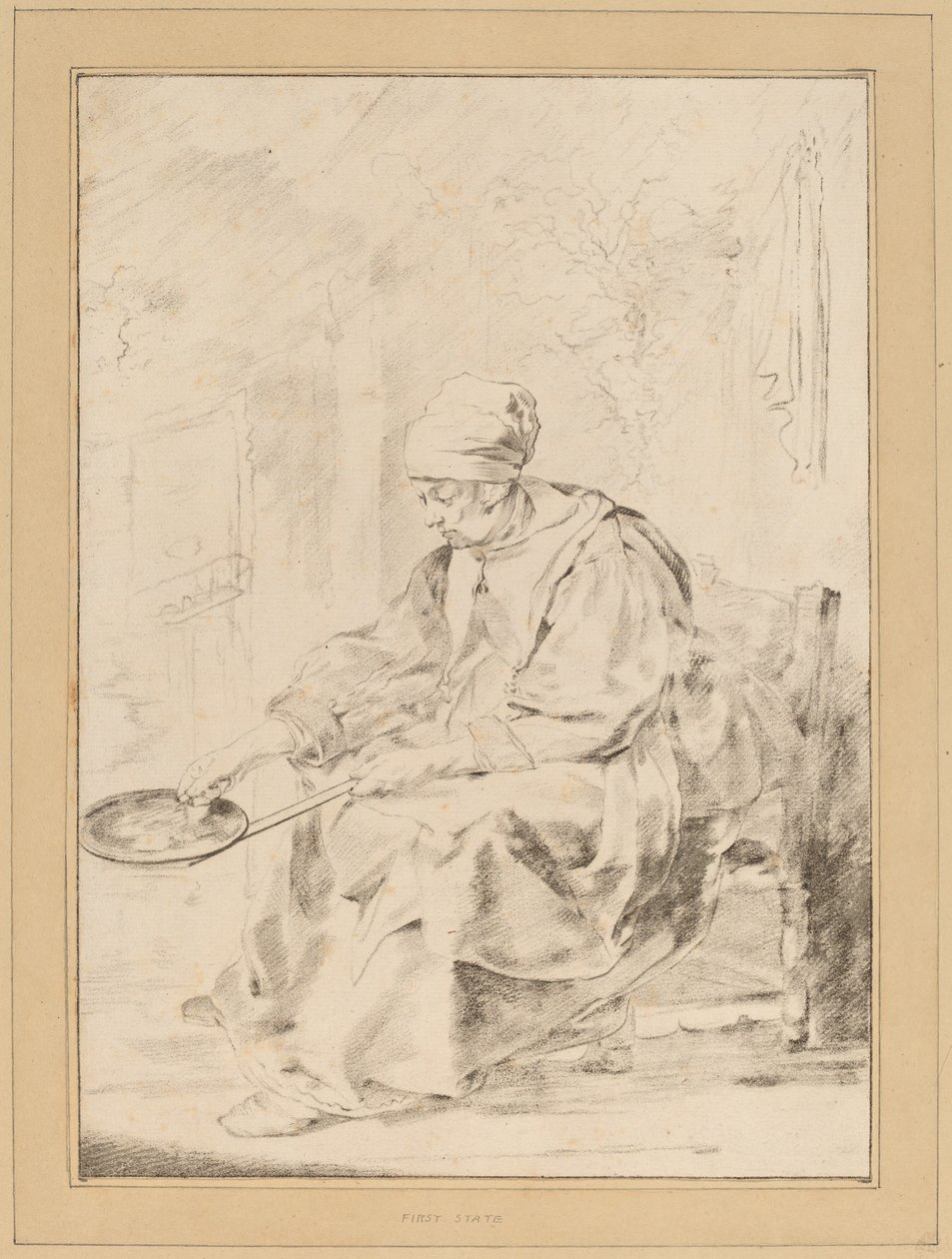 Pancake Woman by Cornelis Ploos van Amstel