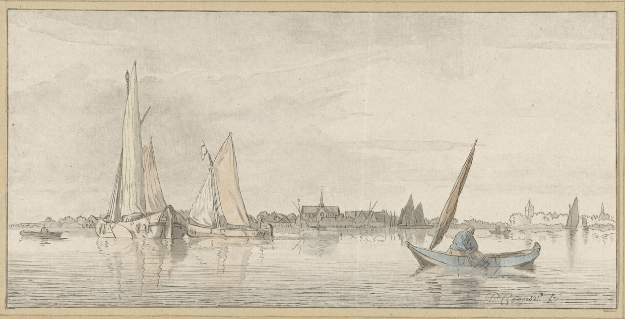 River View by Cornelis Ploos van Amstel