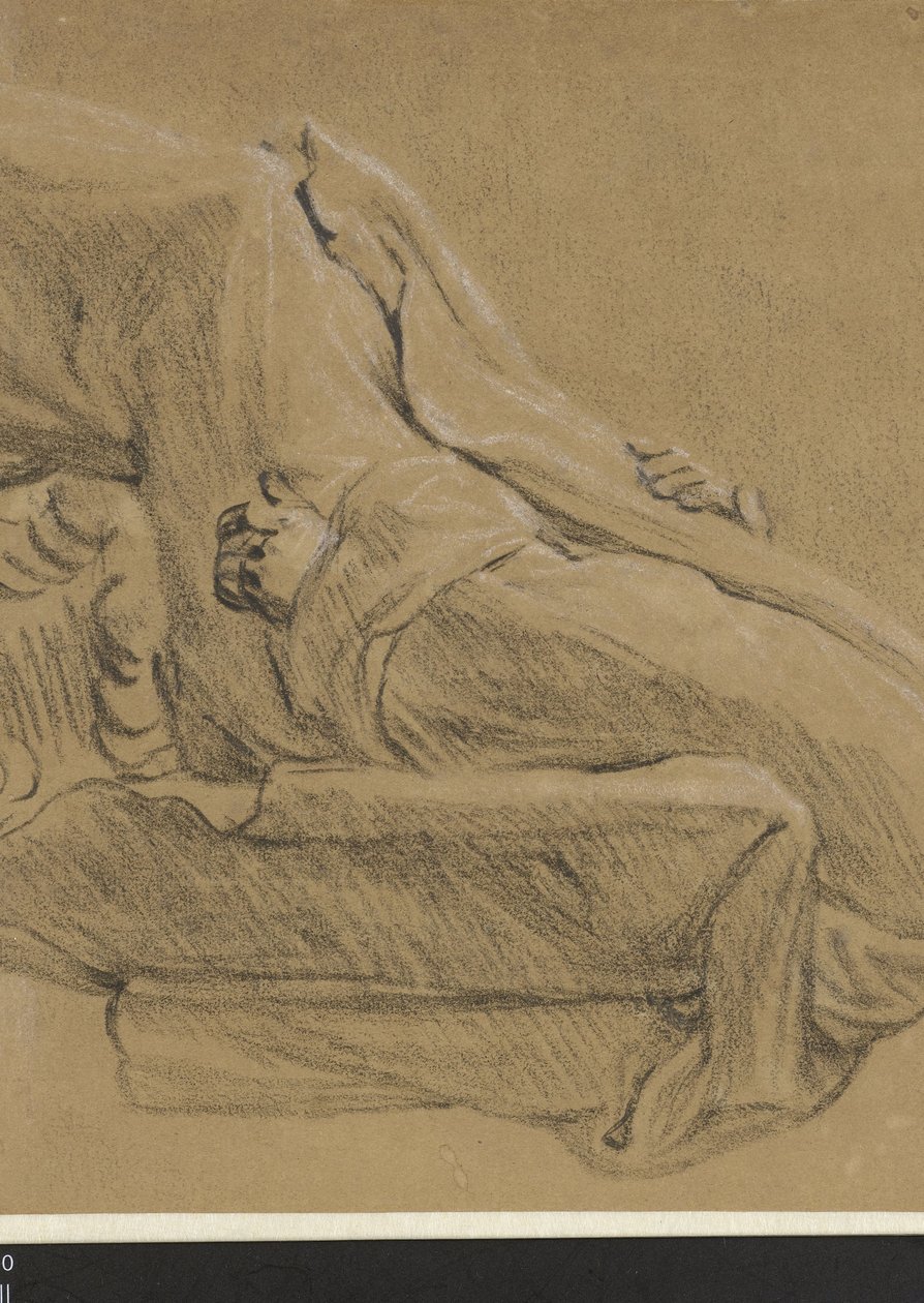 Seated man, to the left by Cornelis Saftleven