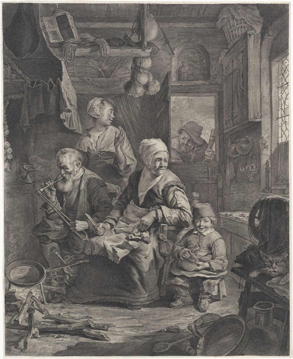 Pancake Baker by Cornelis Visscher (II)