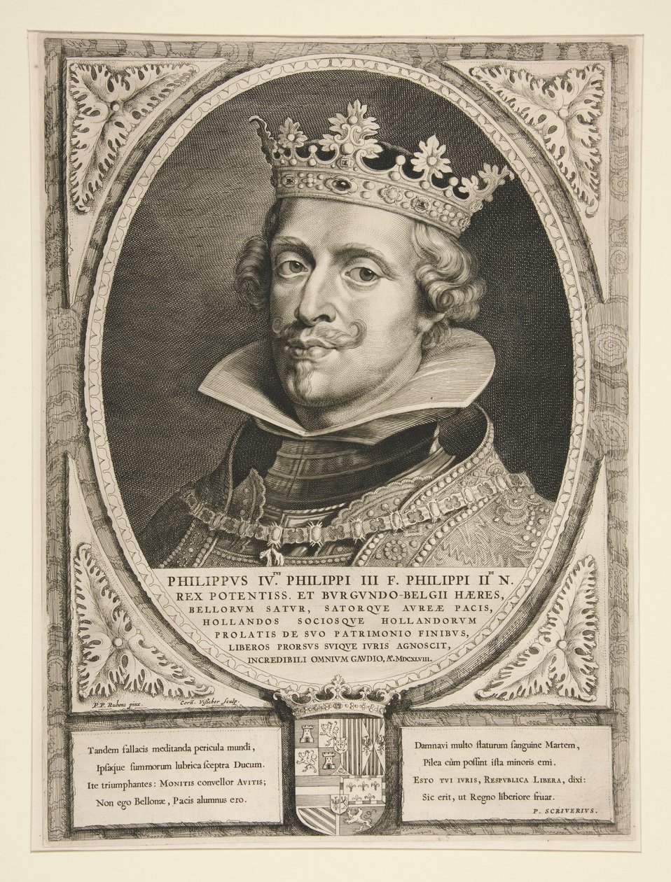 Philip IV by Cornelis Visscher