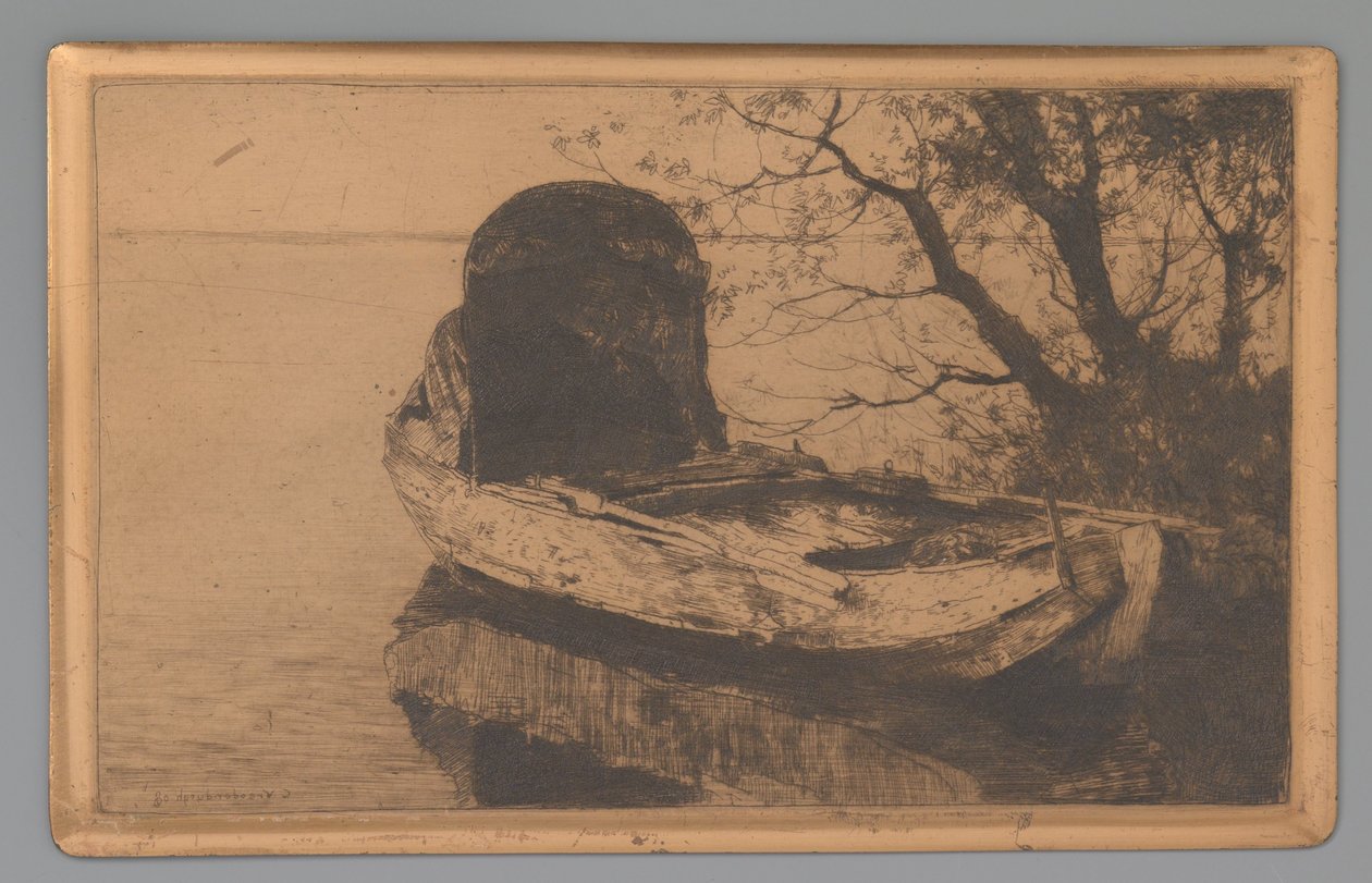 Boat by Cornelis Vreedenburgh