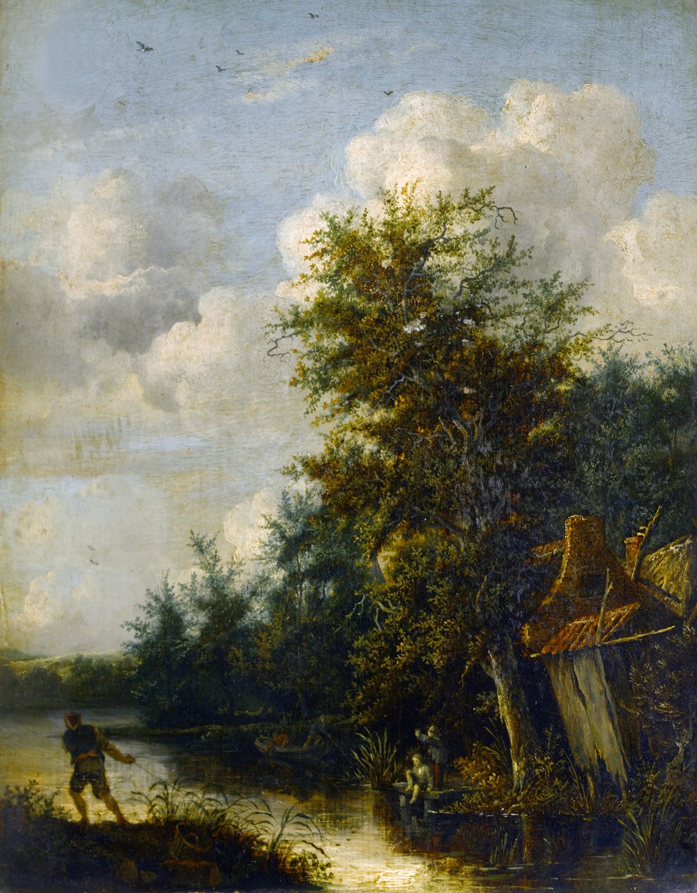A Landscape, c.1650 by Cornelius Decker