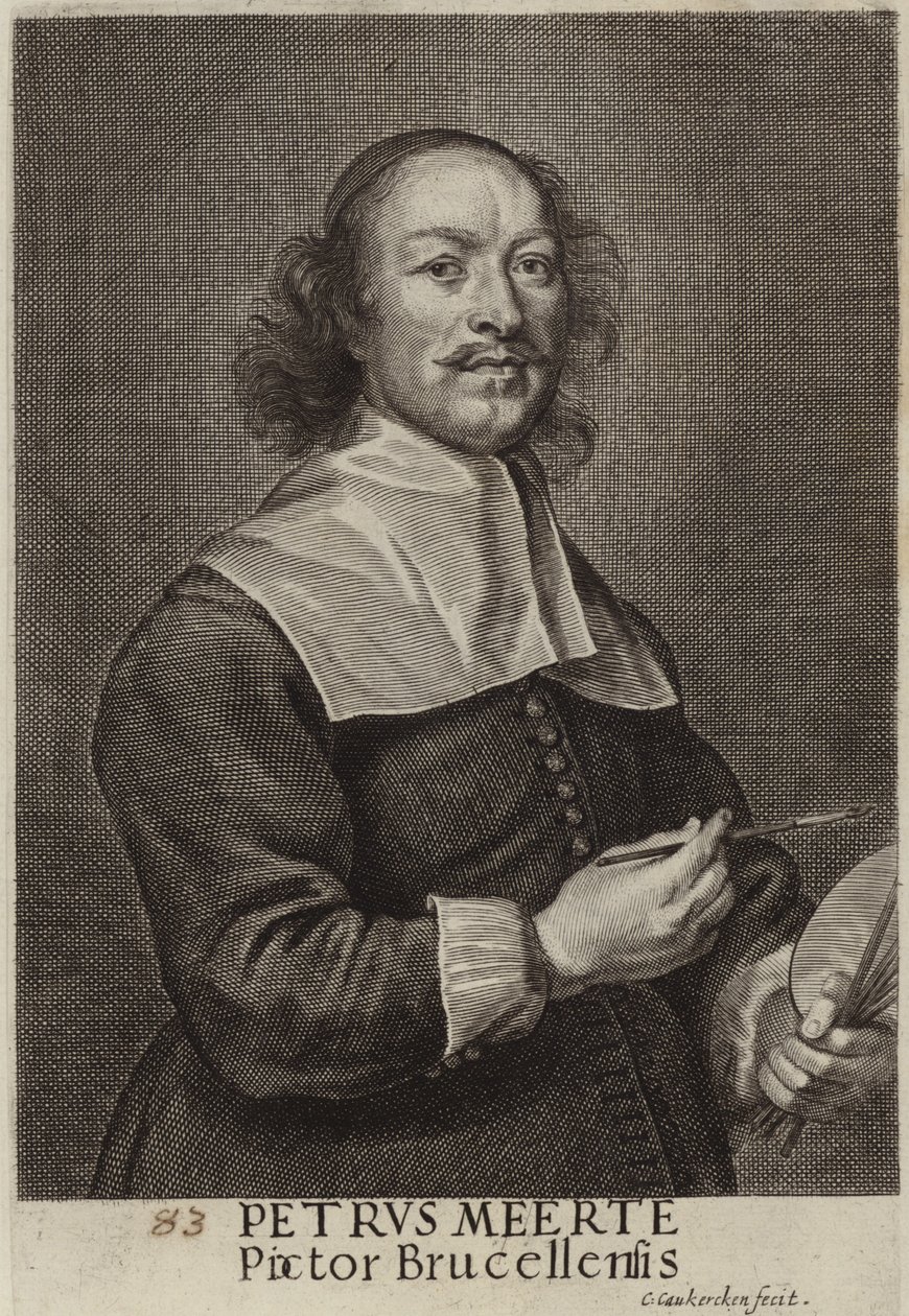 Petrus Meerte by Cornelius van Caukercken