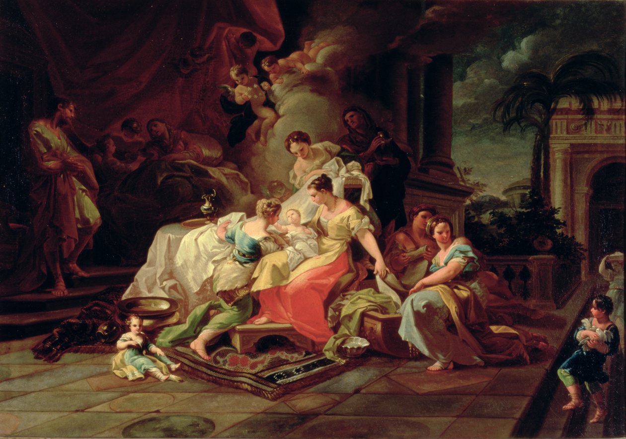 The Birth of Mary, c.1753 by Corrado Giaquinto