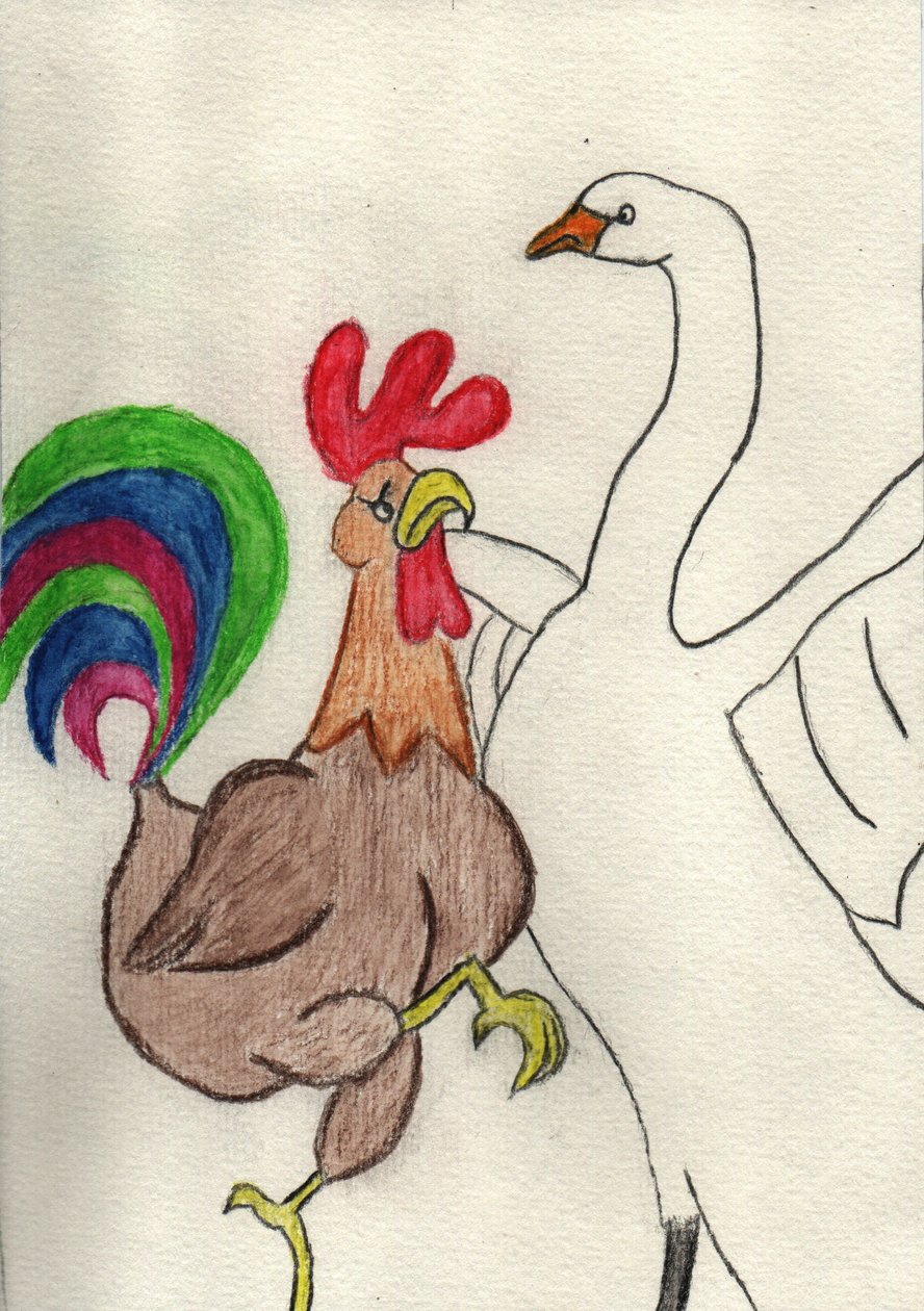 The Two Proud Ones by Crazy Artist