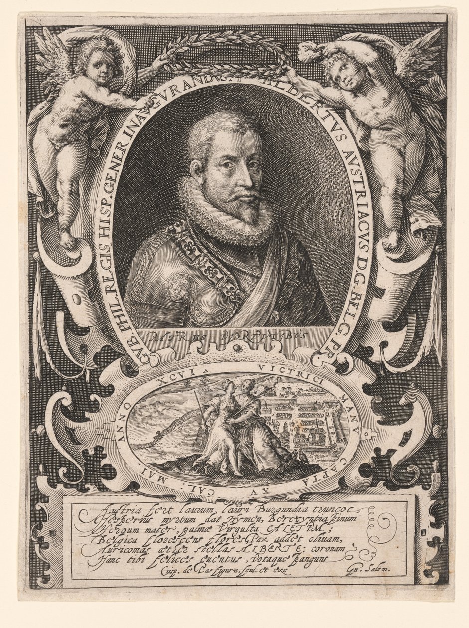 Archduke Albert of Austria by Crispijn van de Passe I
