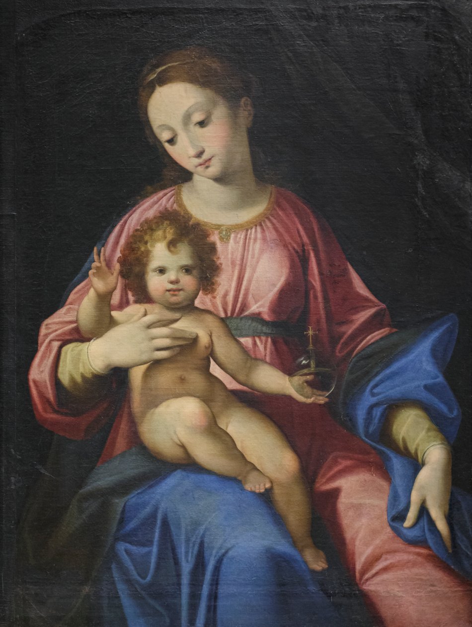 Madonna and Child by Cristoforo Roncalli