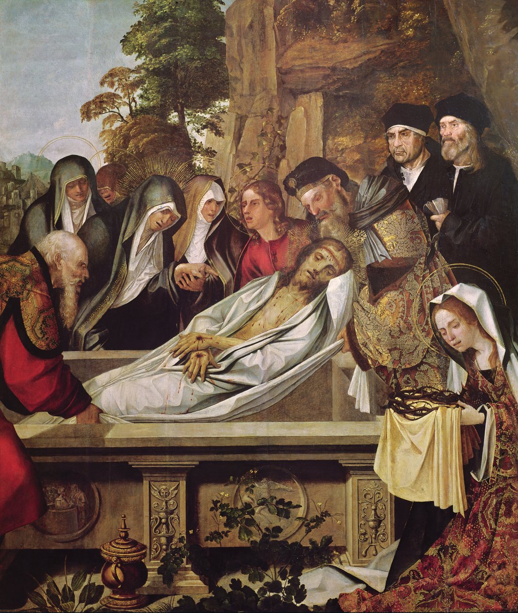 The Entombment by Cristovao de Figueiredo