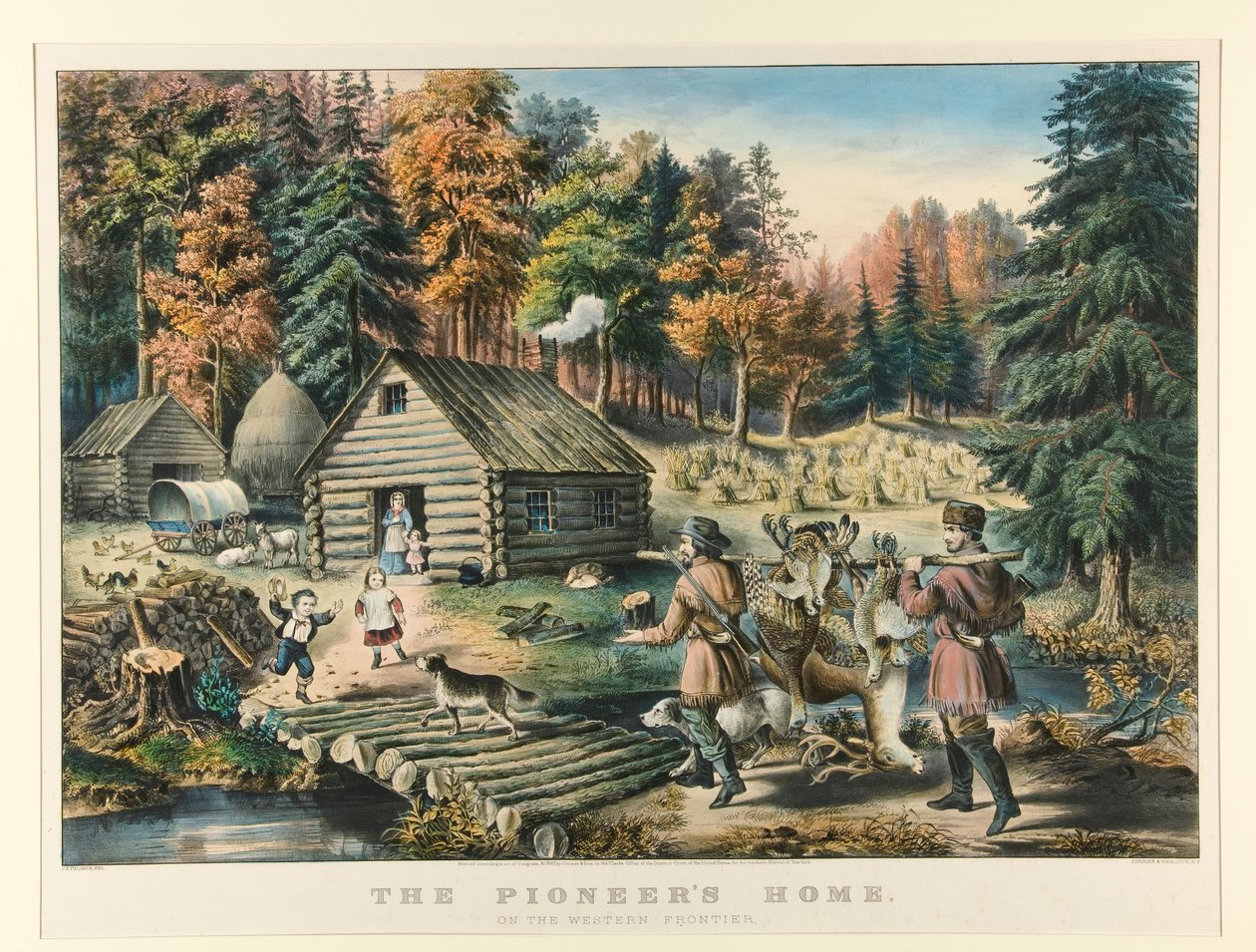 The Pioneer by Currier and Ives