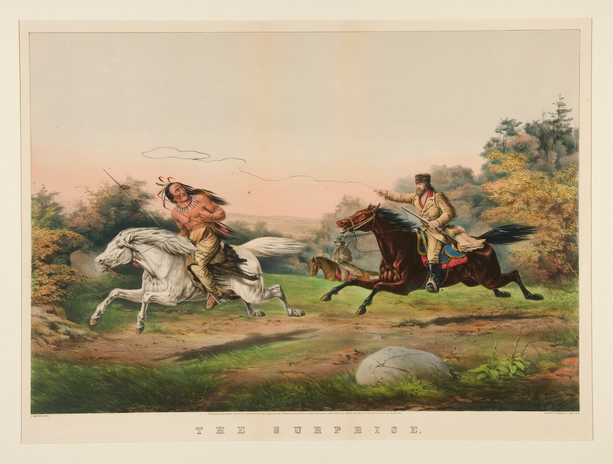 The Surprise by Currier and Ives